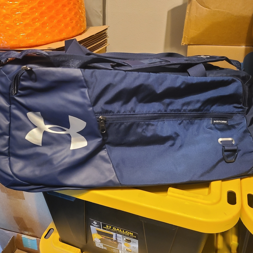 Under Armour Navy Blue Men’s Duffel Bag